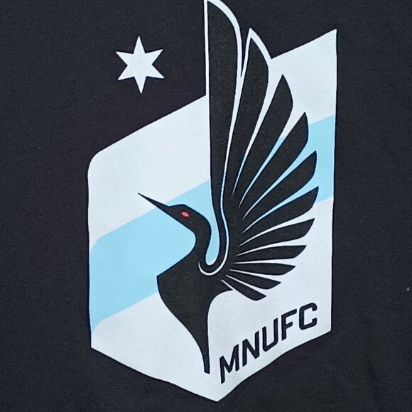 NEW MLS Minnesota United FC Women's V-Neck Top Ranking T-Shirt - Large - Picture 3 of 9